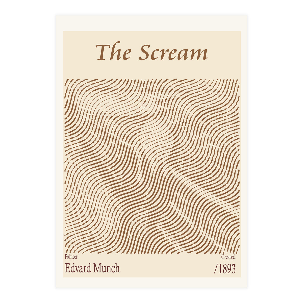 The Scream – Edvard Munch (1893) (Print Only)