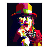 Ozzy Osbourne Metal Classic Rock Pop Art WPAP   	 (Print Only) thumbnail