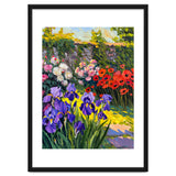 Sun-Drenched Secret Garden Oil Painting thumbnail
