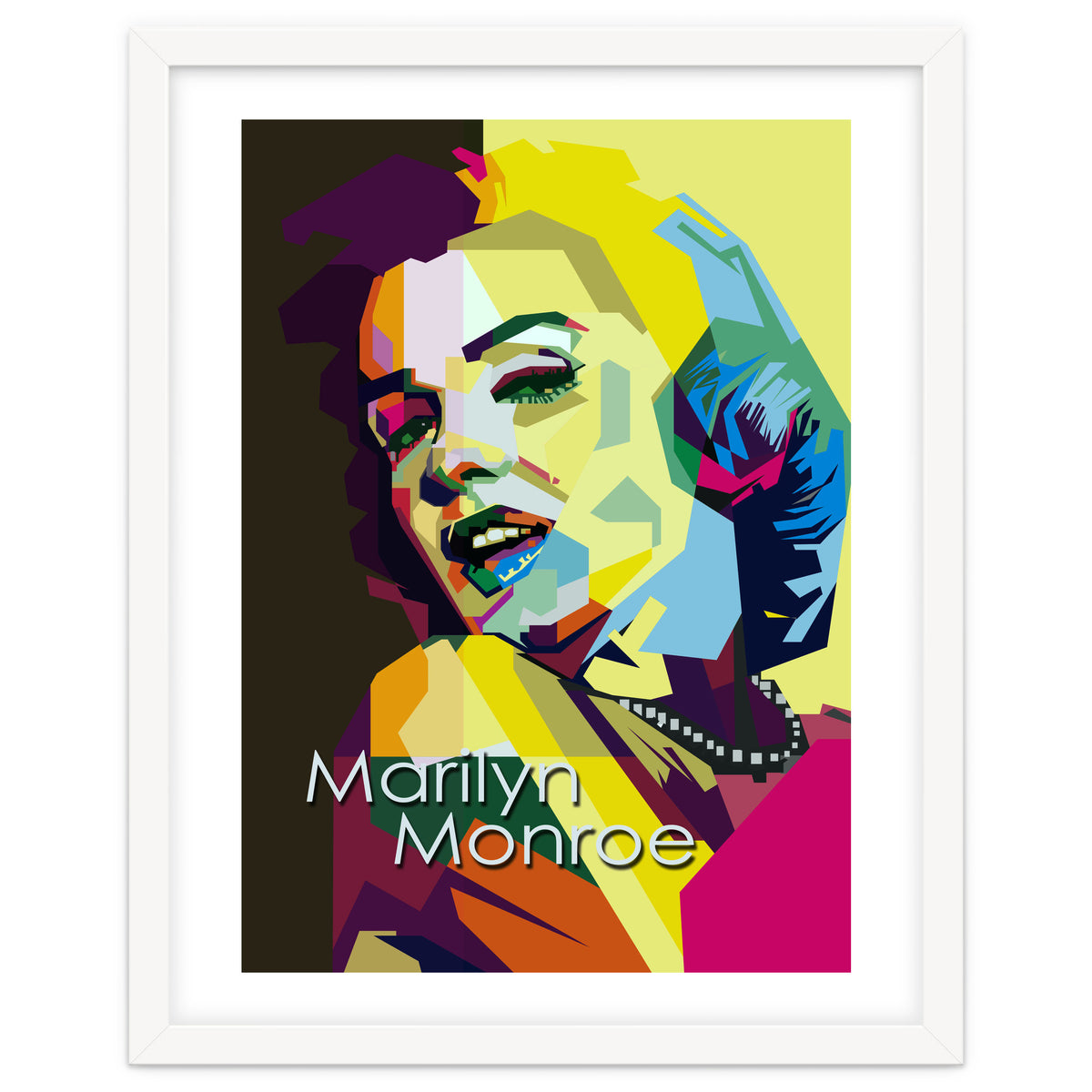 Marilyn Monroe Beauty Actress Pop Art Wpap