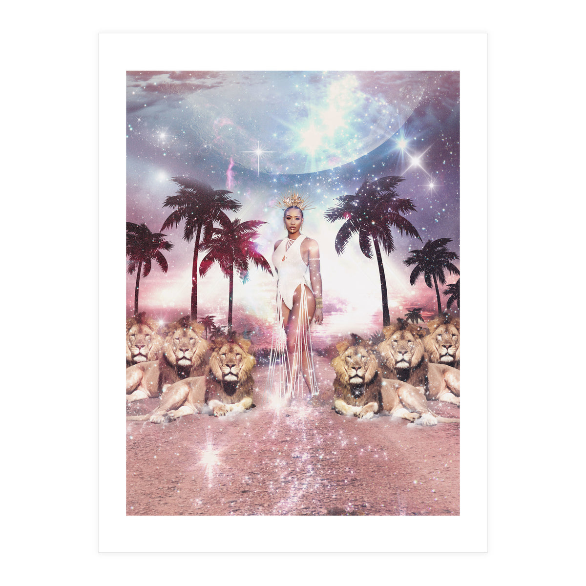 Malika - Spirit Of A Warrior Princess (Print Only)