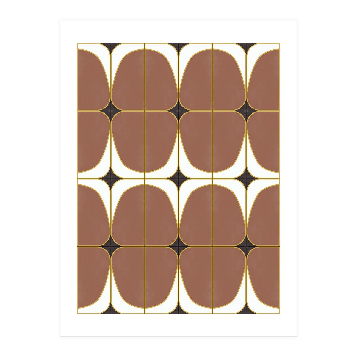 Elegant Sassy Seventies Tiles (Print Only)