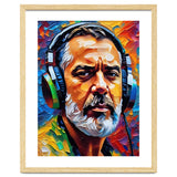 Man In Headphones Art thumbnail