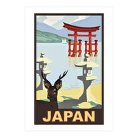 Japan Travel Poster (Print Only)