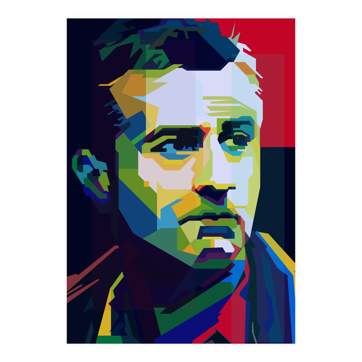 Robert De Niro Hollywood Movies Pop Art WPAP (Print Only)