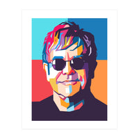 Elton John WPAP pop art (Print Only)