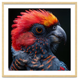 Black Palm Cockatoo Bird Close Up thumbnail