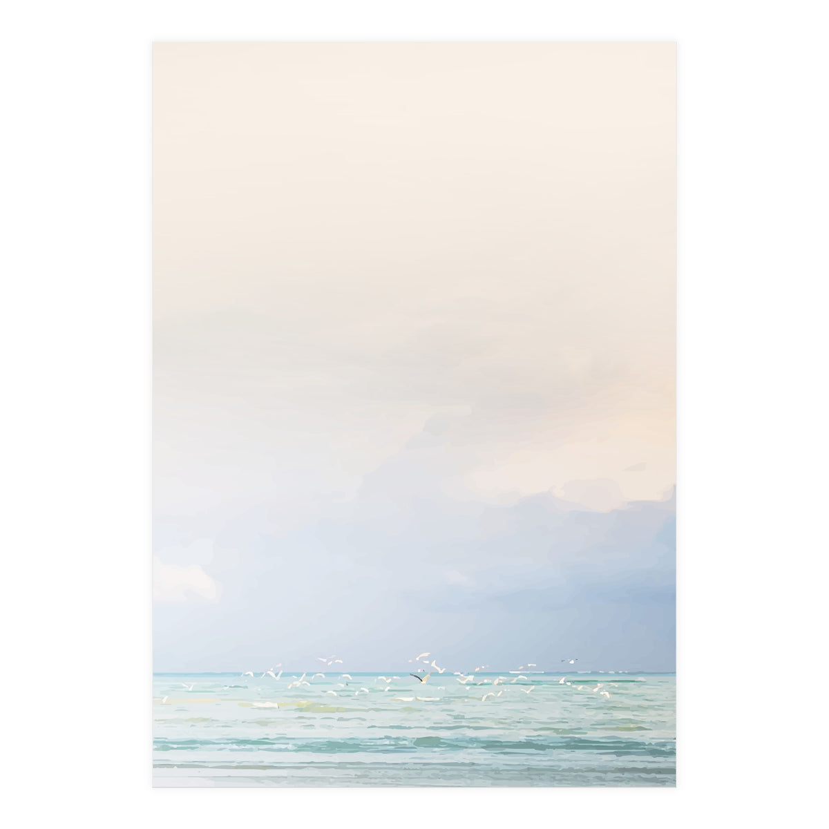 Birds Waiting For Rain (Print Only)