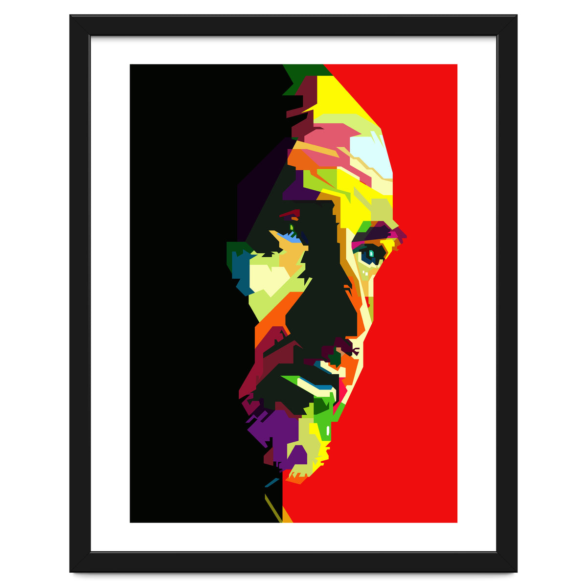 Peter Gabriel English Music Celebrity Pop Art WPAP