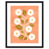 Peach, Ochre And Ivory Floral thumbnail