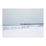 Pier in the winter seascape (Print Only) thumbnail