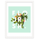 Flourish #society6 #buyart #typography #artprint thumbnail