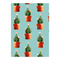Cactus in Copper Pots #society6 #decor #buyart (Print Only)