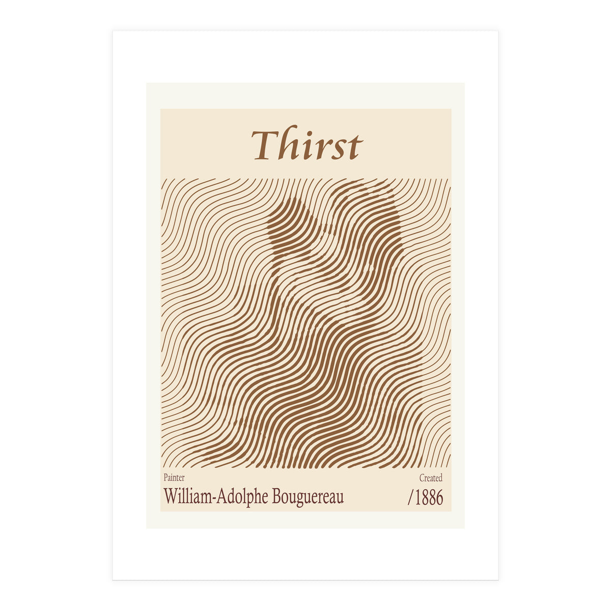 Thirst – William Adolphe Bouguereau (1886) (Print Only)