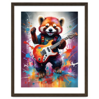 Red Panda Plays Guitar Music