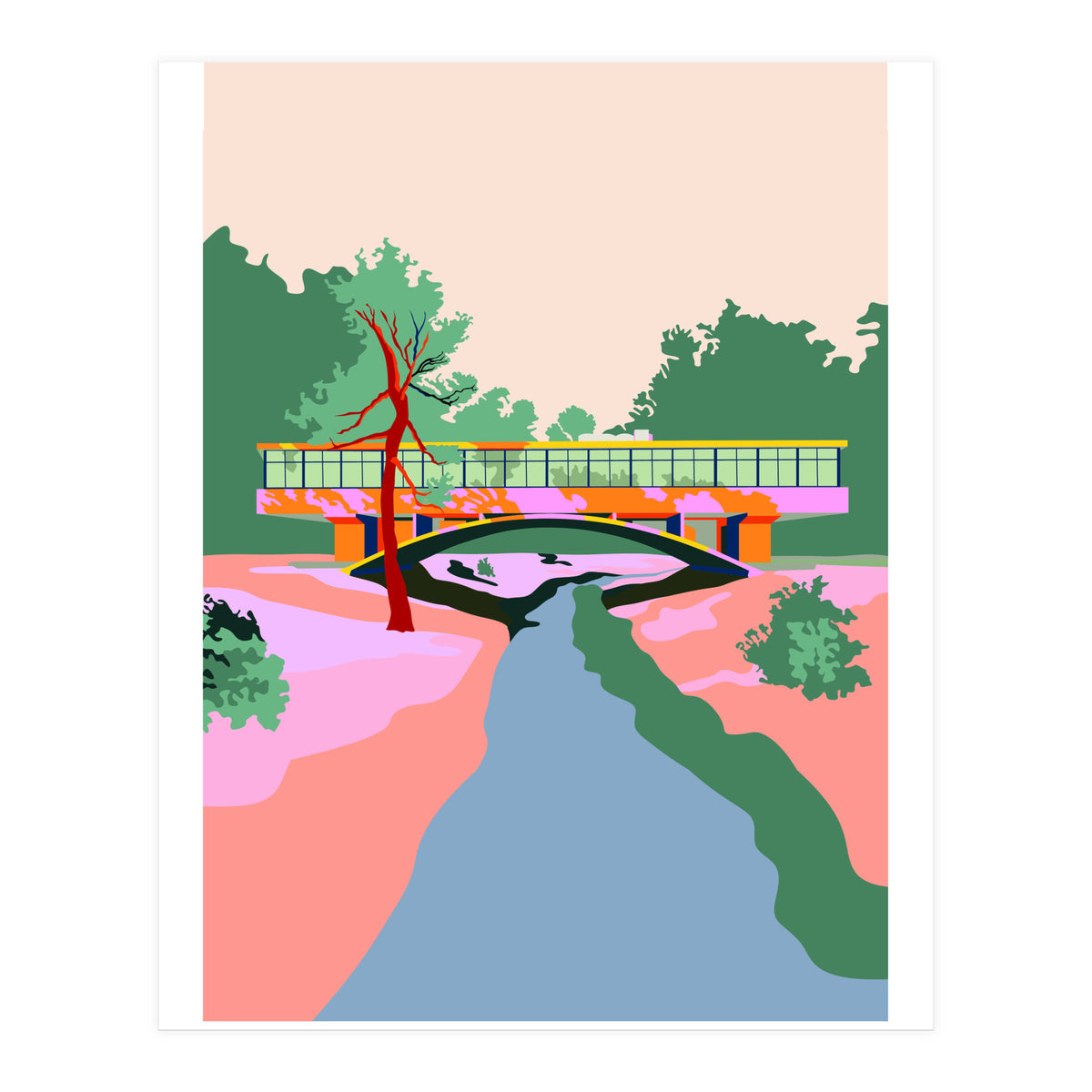 La Casa del Puente - Argentina (Print Only)