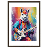 Lama Plays Guitar