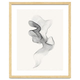 Abstract Black And White Swirling Lines Flowing Form thumbnail