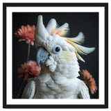 Beautiful Cockatoo Parrot With Yellow Crest thumbnail