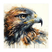 Eagle Gaze Across The Horizon (Print Only)