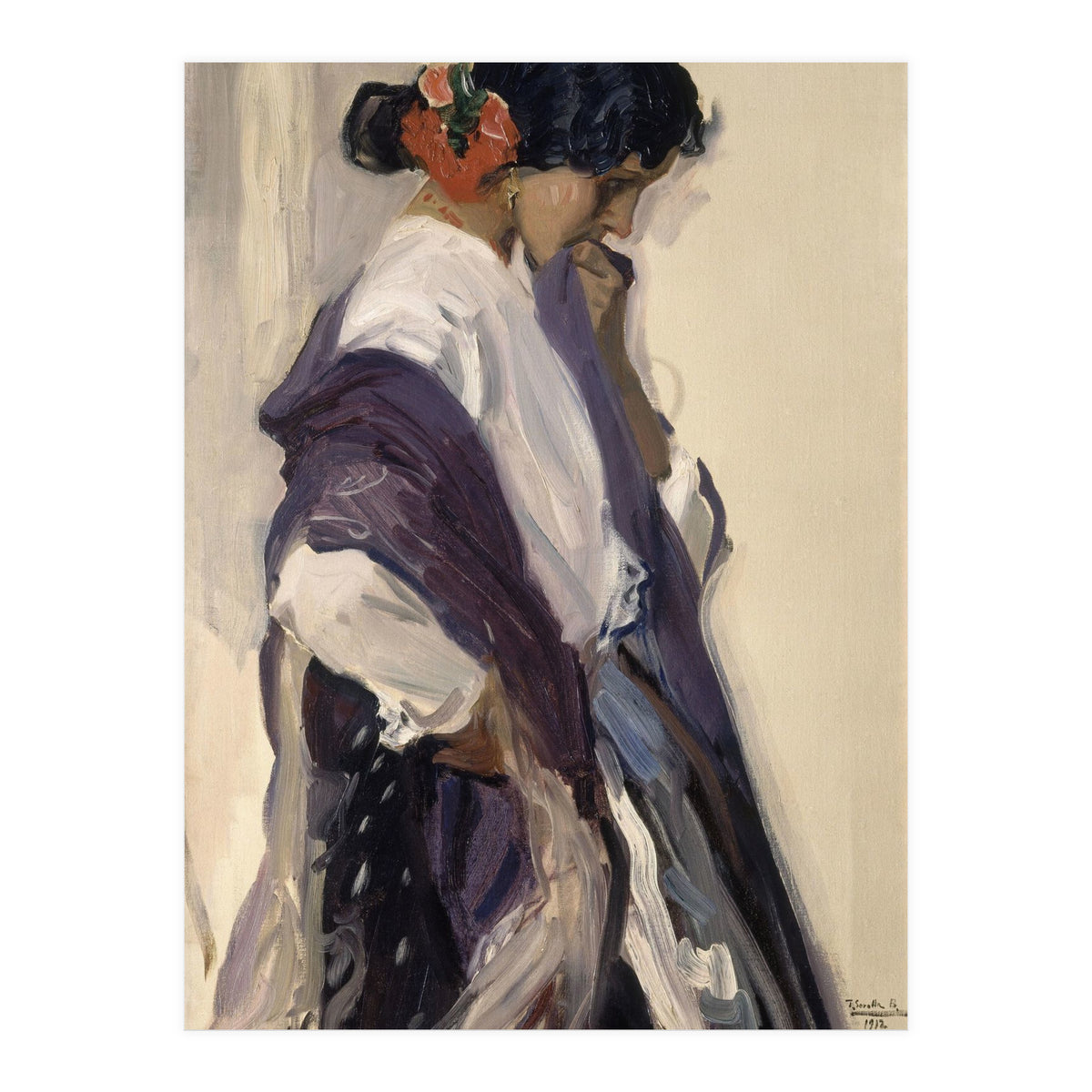 GIPSY ("GITANA") - 1912. (Print Only)