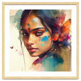 Butterfly Whisper Hindu Portrait thumbnail