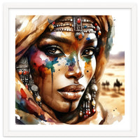 Desert Jewels Tuareg Woman Portrait