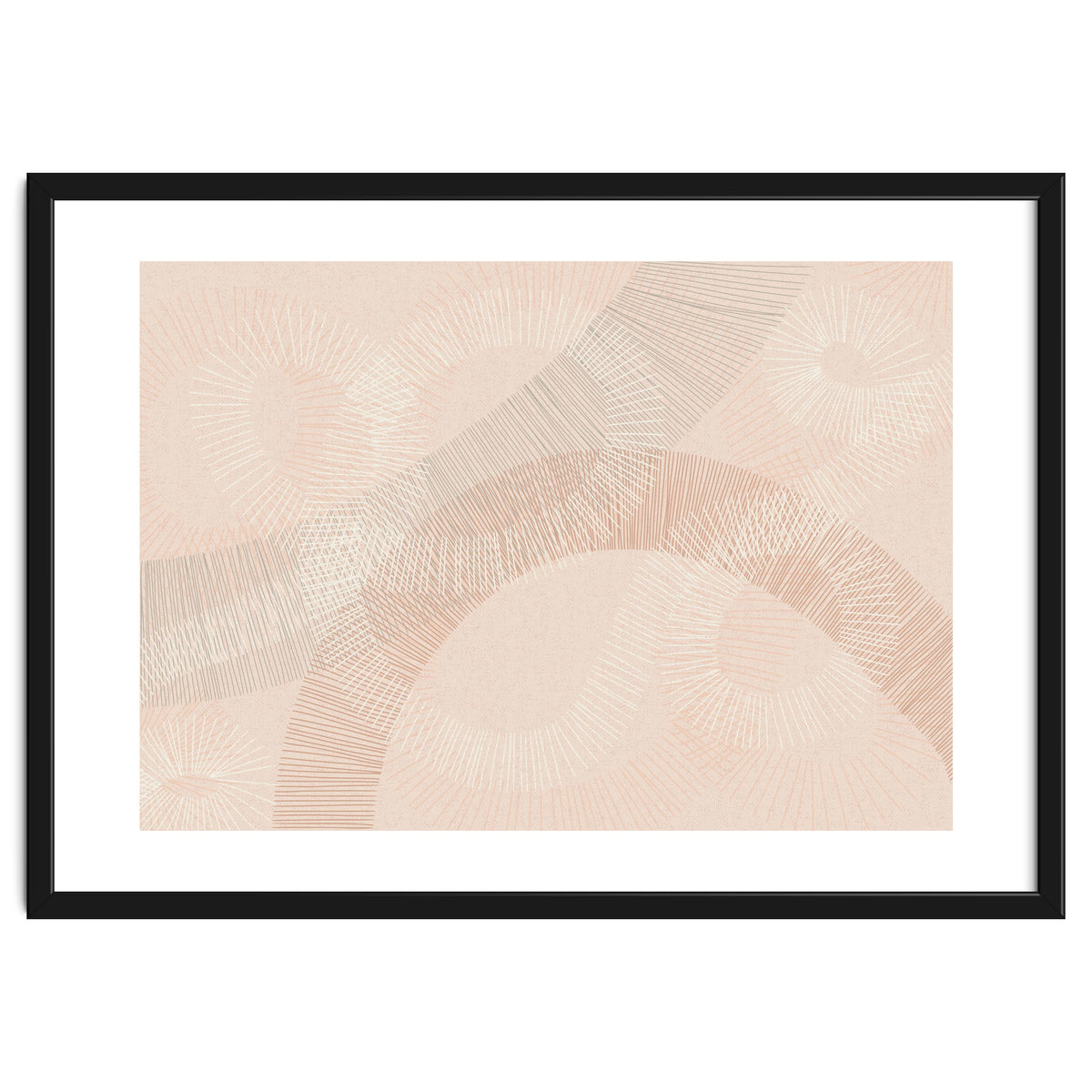 calming essentials Curved Lines pale mocha mousse