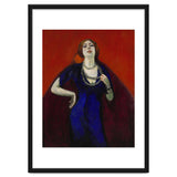 The Blue Dress. Date: 1911. Dimensions: 146.2 cm x 114.4 cm, 161.0 cm x 129.4 cm. thumbnail