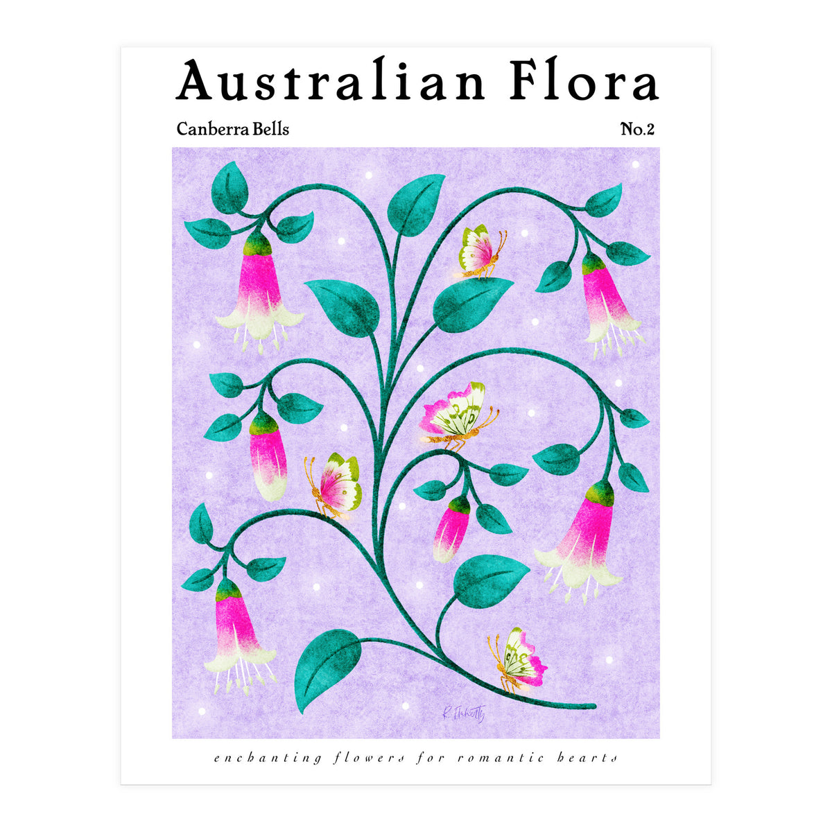 Australian Flora: Canberra Bells (Print Only)