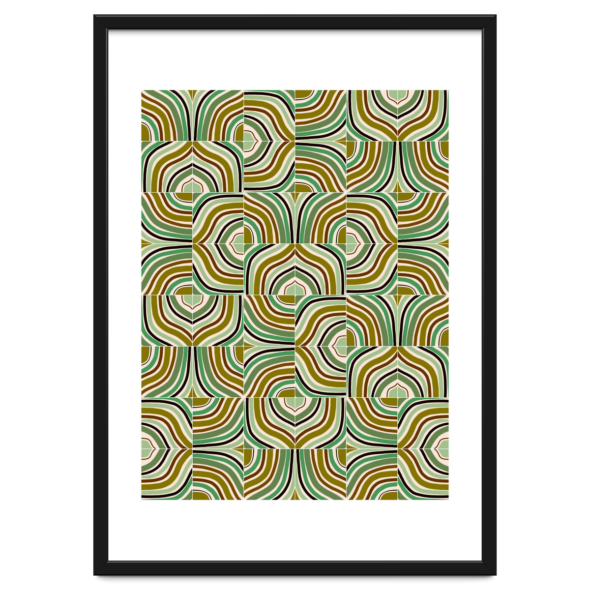 Jade Rainbow Mixed Tiles