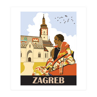 Zagreb, Croatia (Print Only)