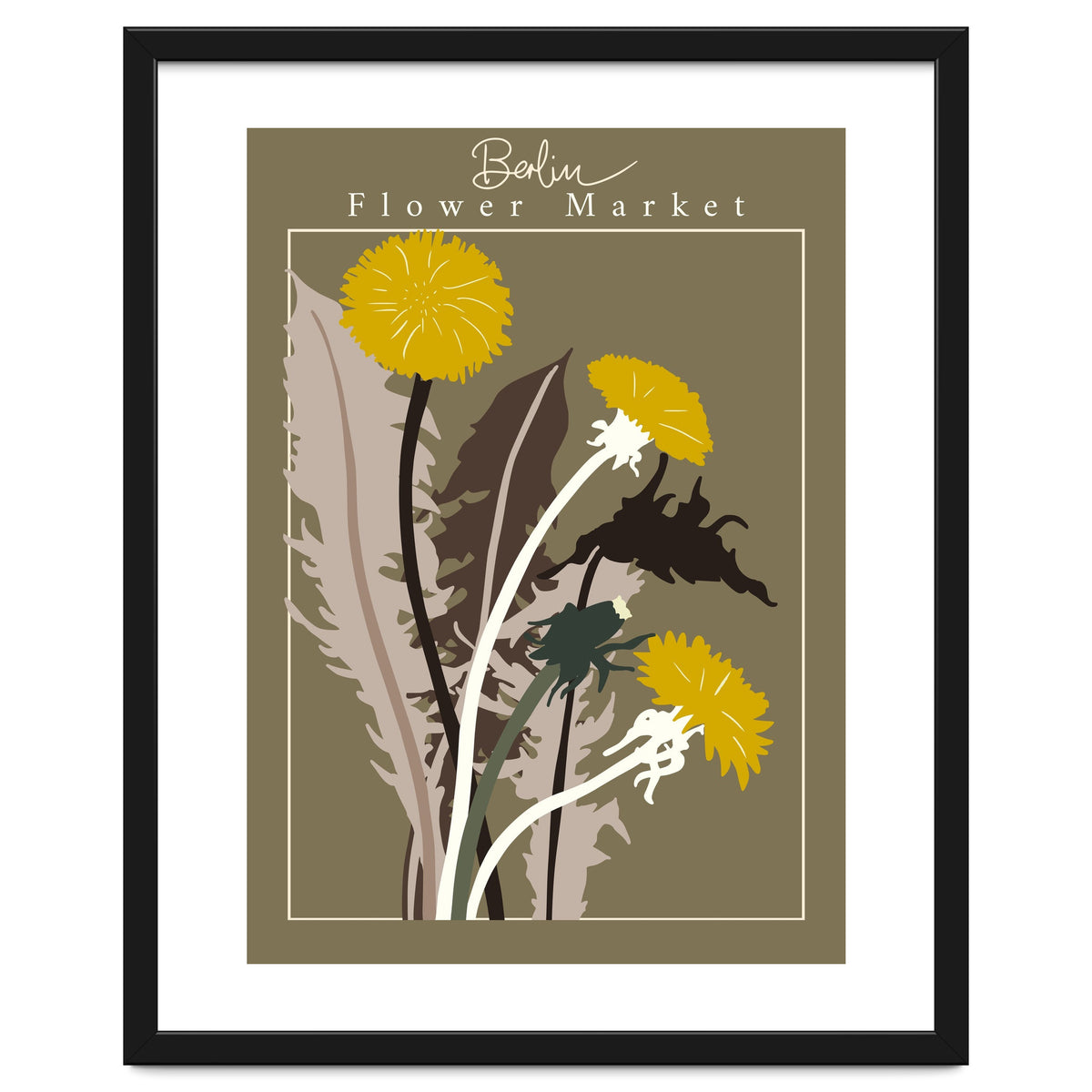 Flower Market Berlin Dandelion