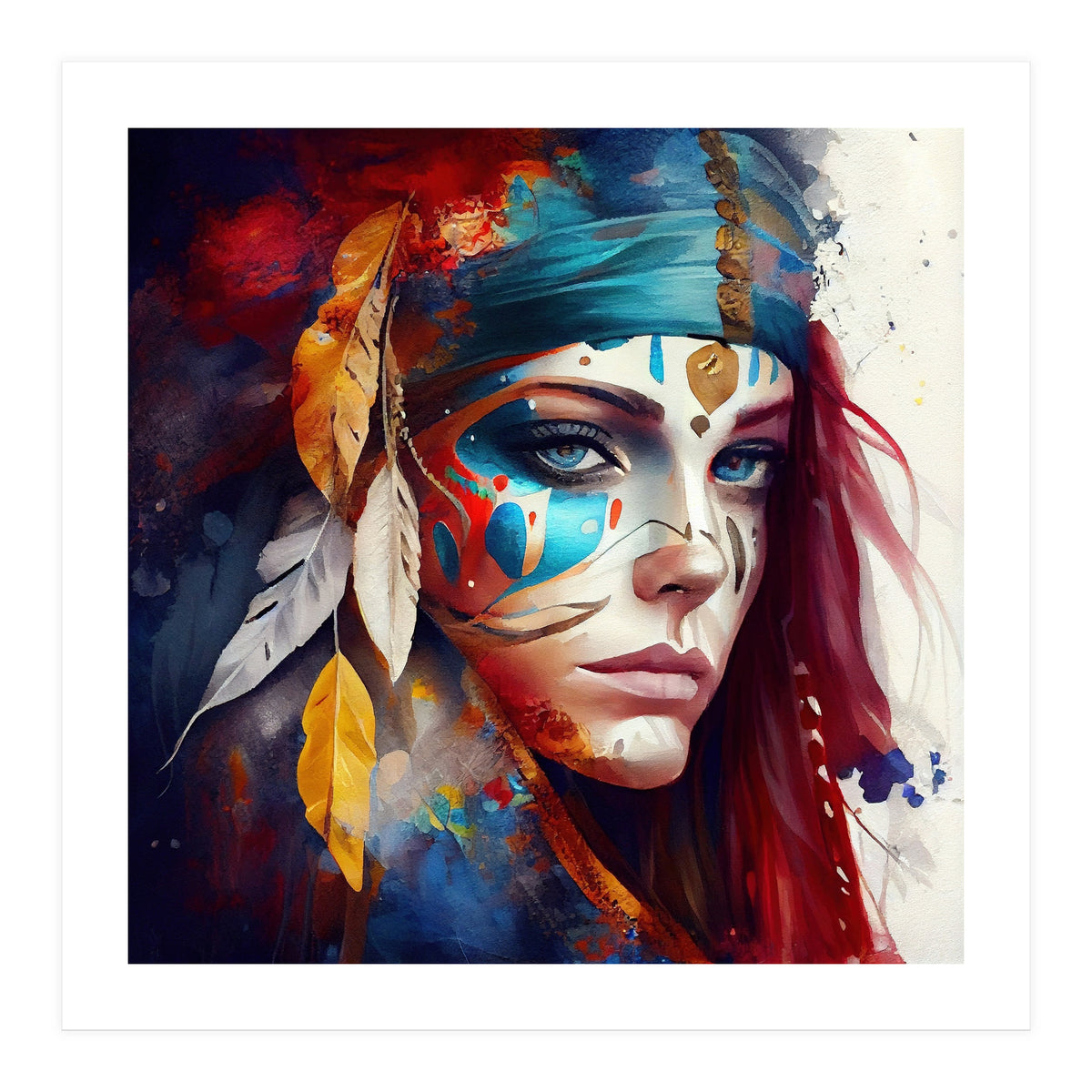 Powerful Warrior Woman #9 (Print Only)