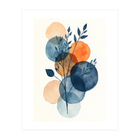 Flower Abstract Botanical (Print Only)