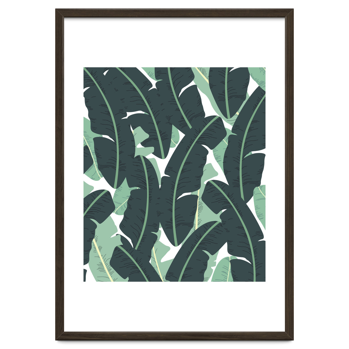 Banana Leaf Pattern