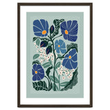 Klimt Flowers Light Blue thumbnail