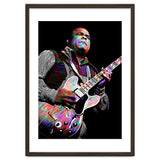 Freddie King American Blues Guitarist Colorful thumbnail