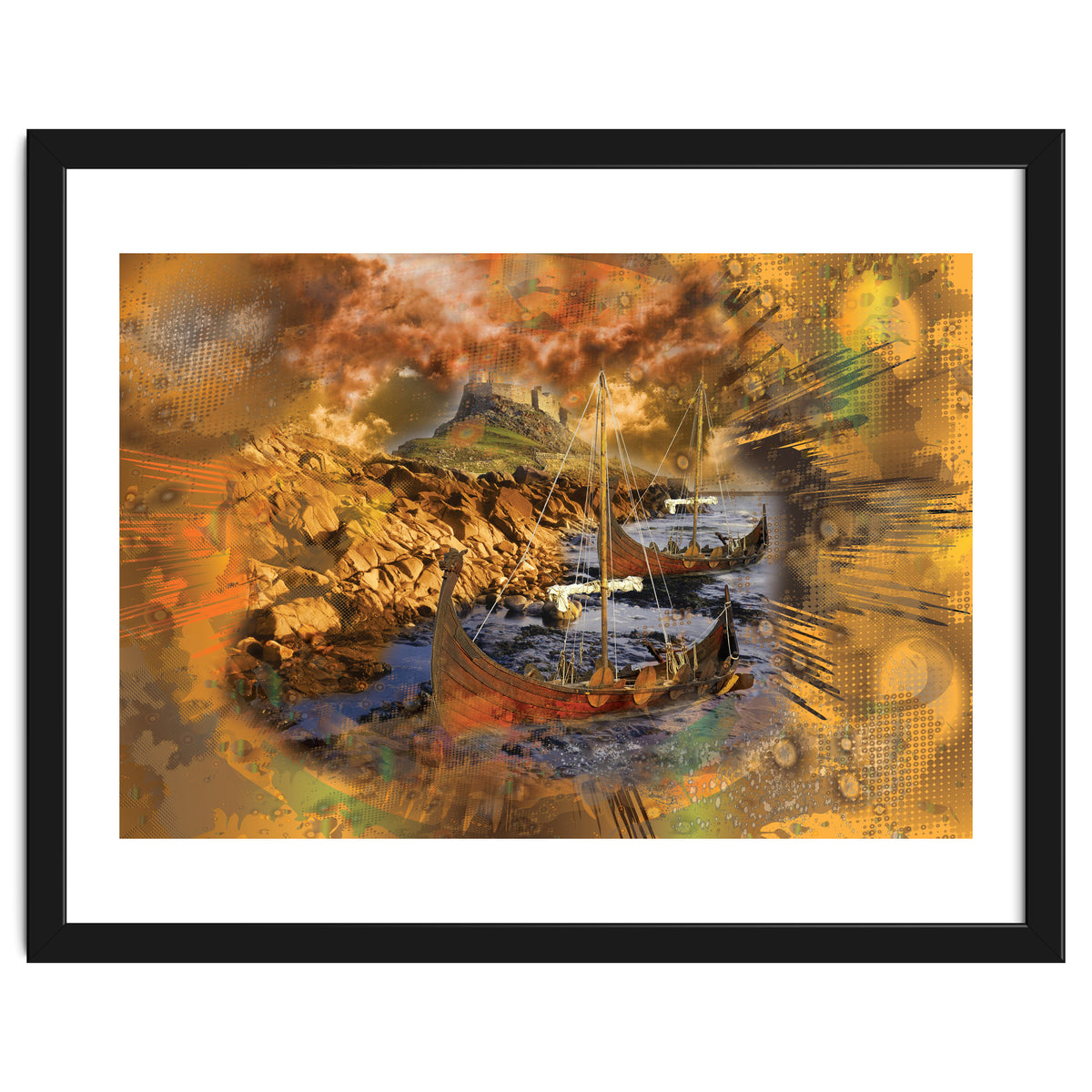 Lindesfarne Viking Raid 793 AD