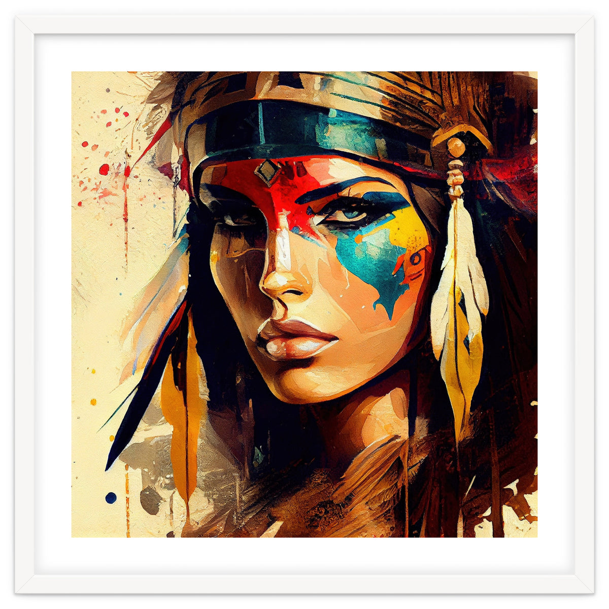 Powerful Egyptian Warrior Woman #2
