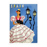 Spain, A Lady in Traditional Costume (Print Only) thumbnail