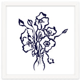 flowers line art thumbnail