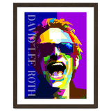 David Lee Roth Rock Singer Art WPAP thumbnail