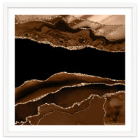 Brown & Gold Agate Texture 11