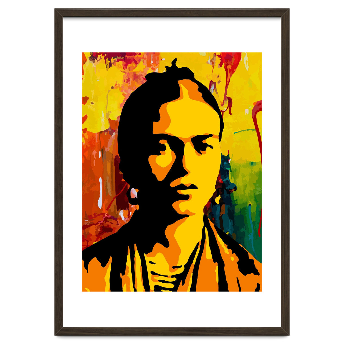 Frida Kahlo Abstract 2