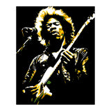 Jimi Hendrix in Pop Art  (Print Only) thumbnail