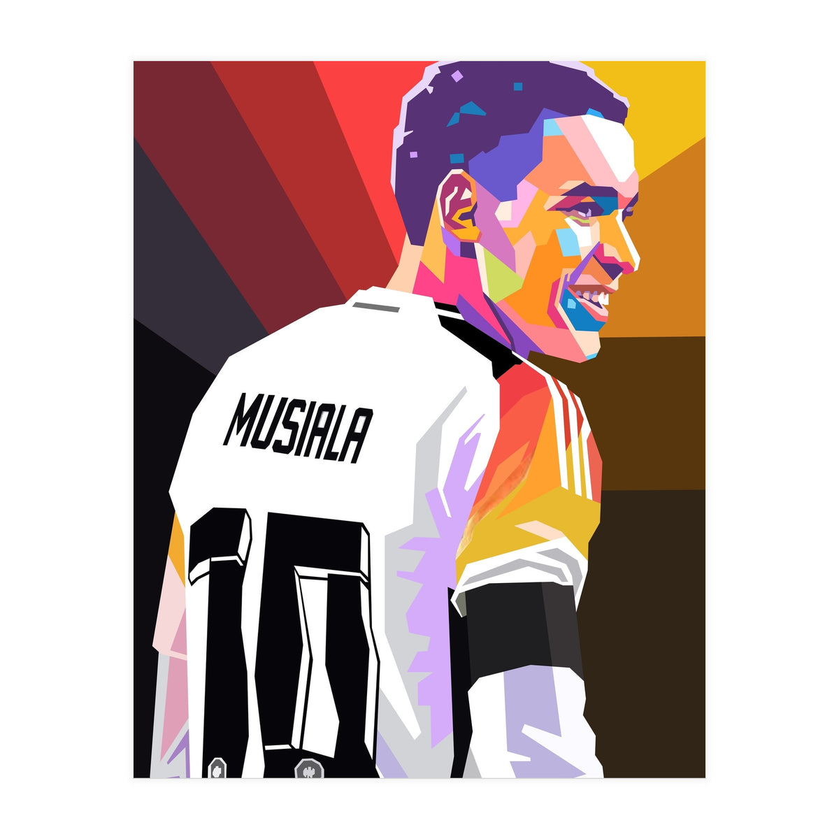 Jamal Musiala art (Print Only)