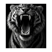 Roaring Tiger portrait  (Print Only)