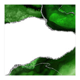 Green & Silver Agate Texture 11  (Print Only) thumbnail