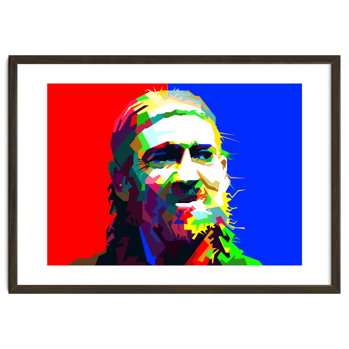 Willie Nelson Pop Art WPAP